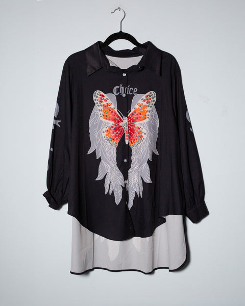 Camisera de mariposa