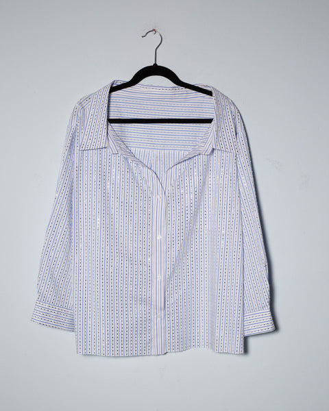Camisas de cristales hombro caído