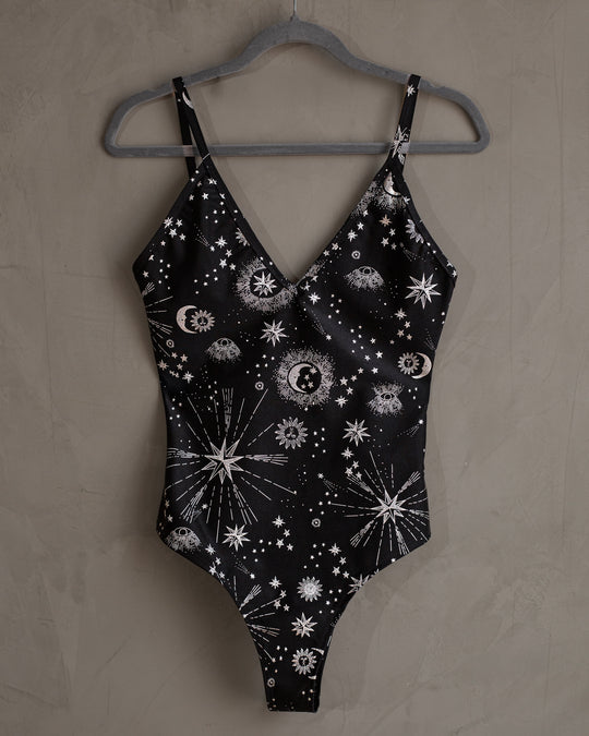 Bodysuit negro Luna y Sol