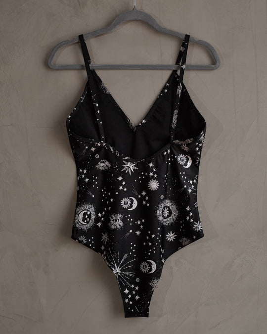 Bodysuit negro Luna y Sol
