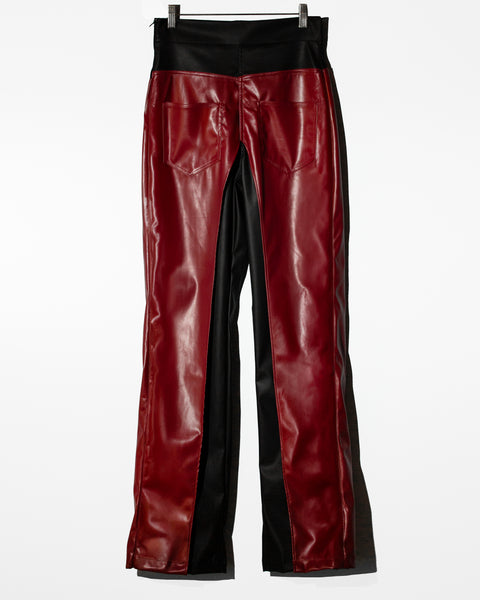 Red Leather Pants
