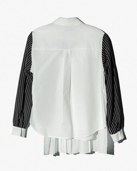 Camisa Blanca y Negra