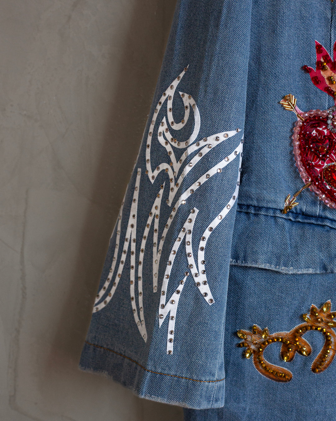 Denim blazer western inspo