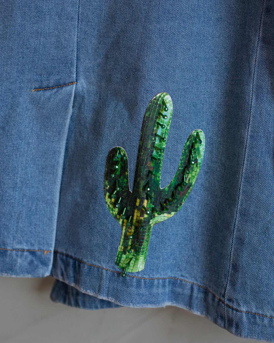 Denim blazer western inspo