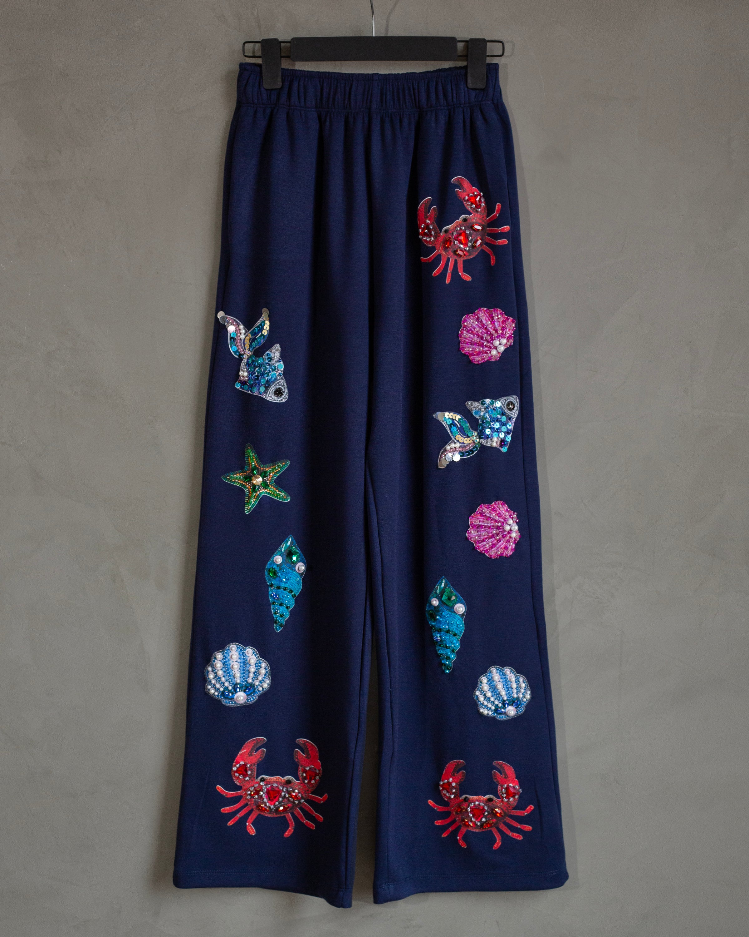 Coordinado azul marino Seashells