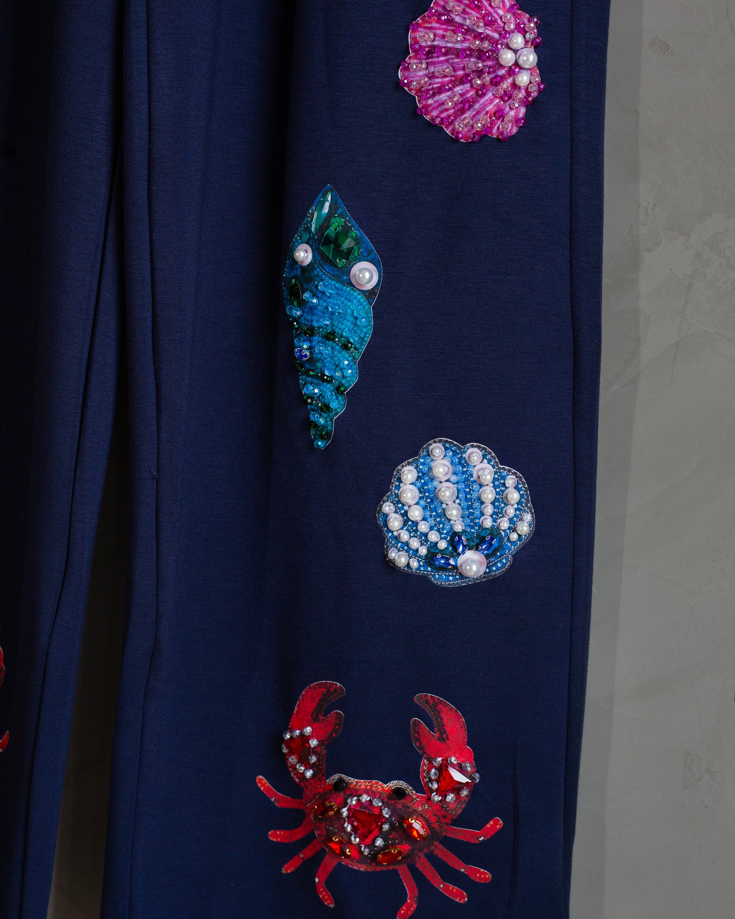 Coordinado azul marino Seashells
