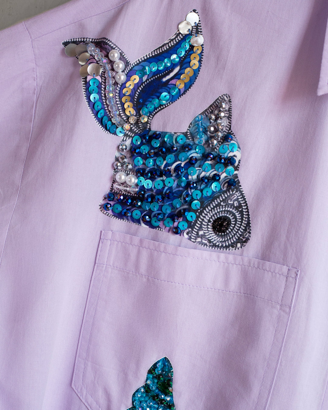 Camisera lila Seashells
