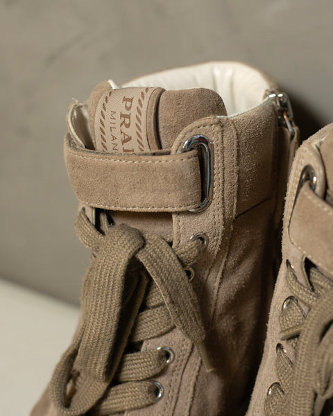 Prada heeled sneakers