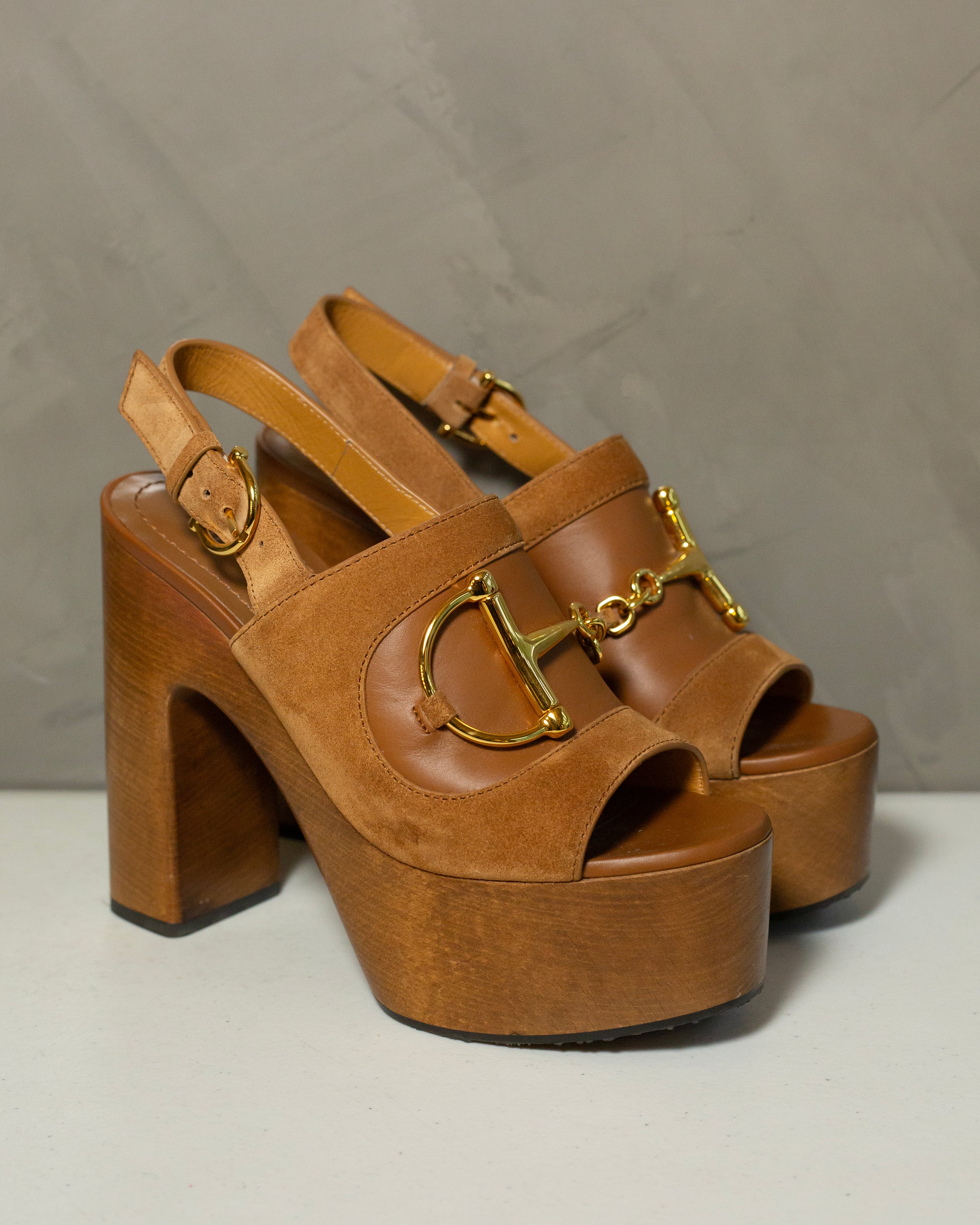 Sandalias Gucci de plataforma