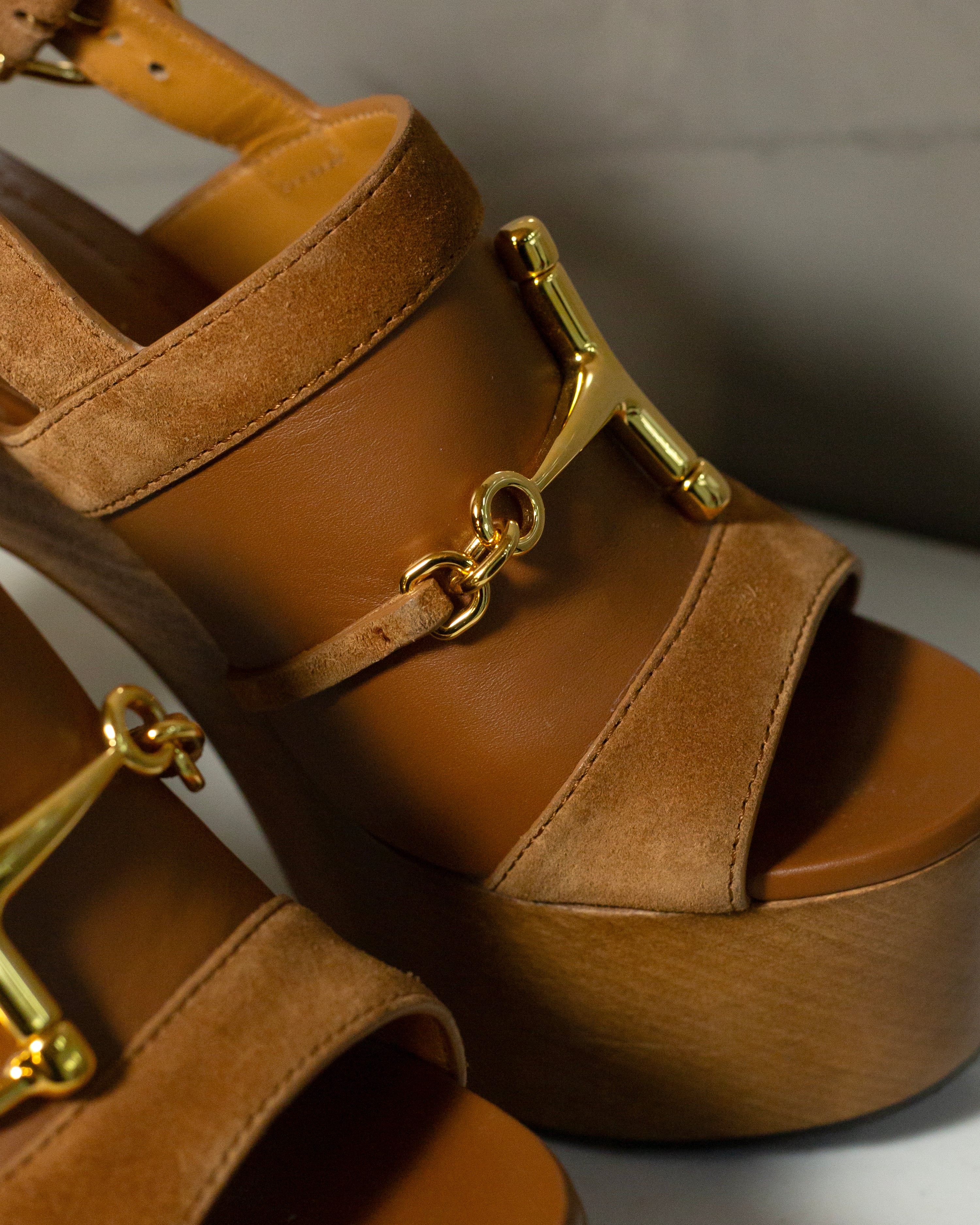 Sandalias Gucci de plataforma