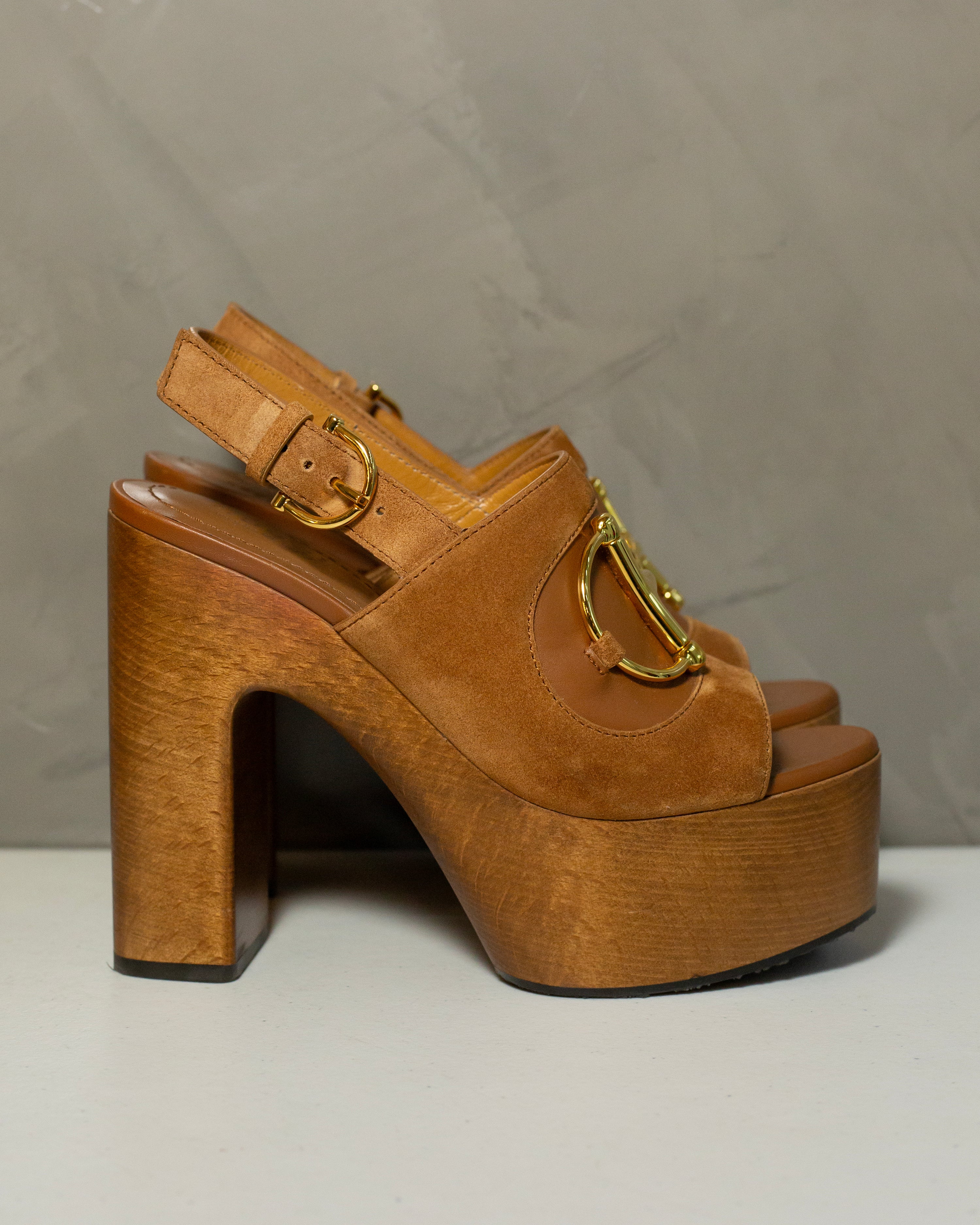 Sandalias Gucci de plataforma