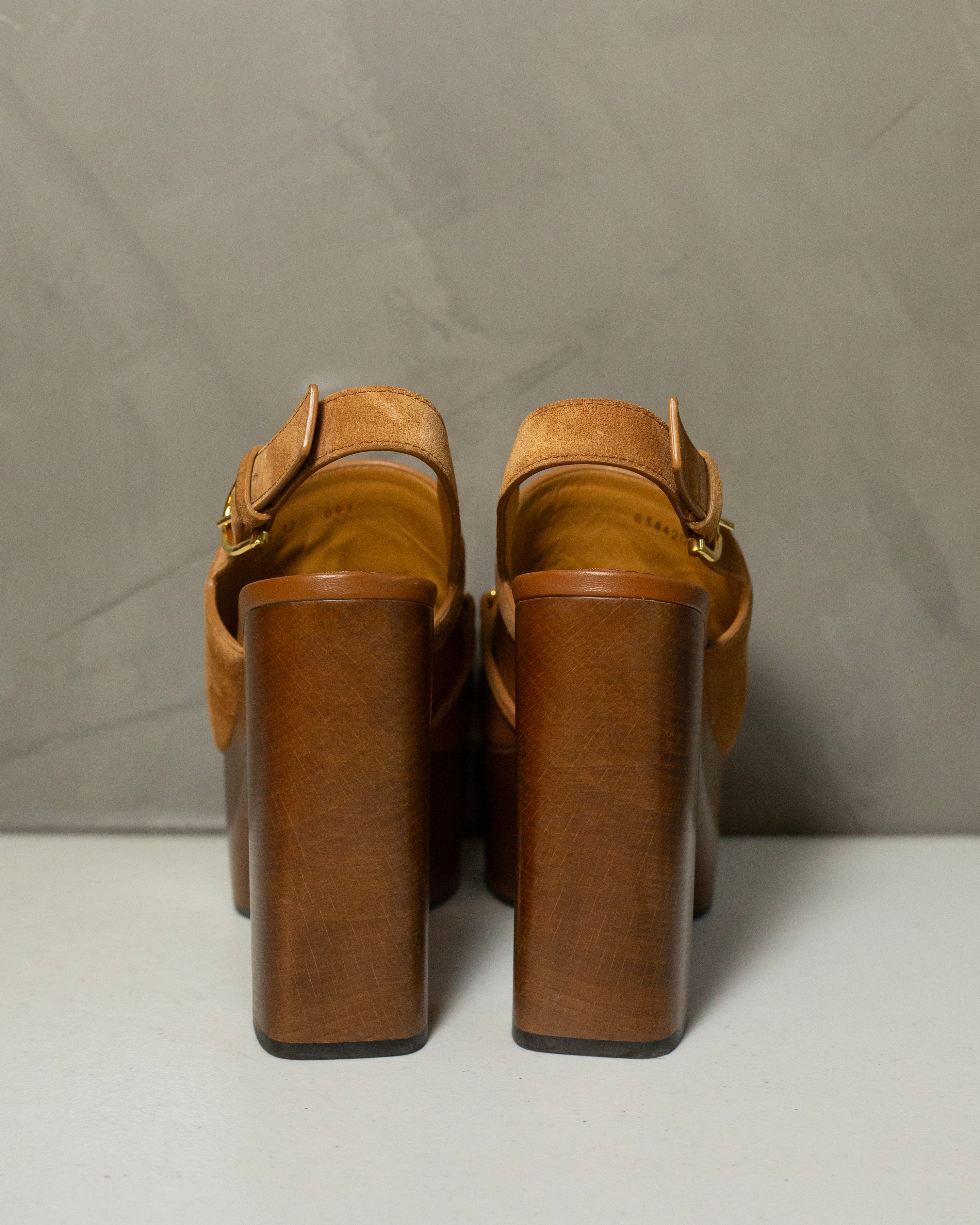 Sandalias Gucci de plataforma