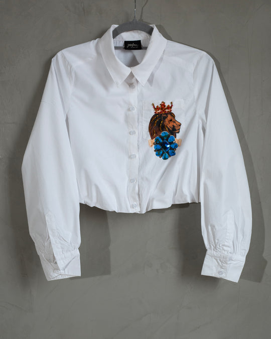 Cropped shirt León