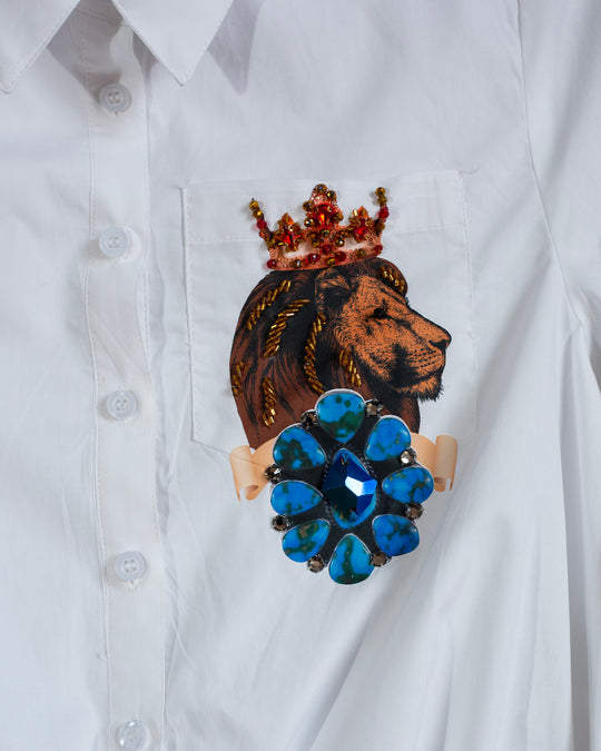 Cropped shirt León