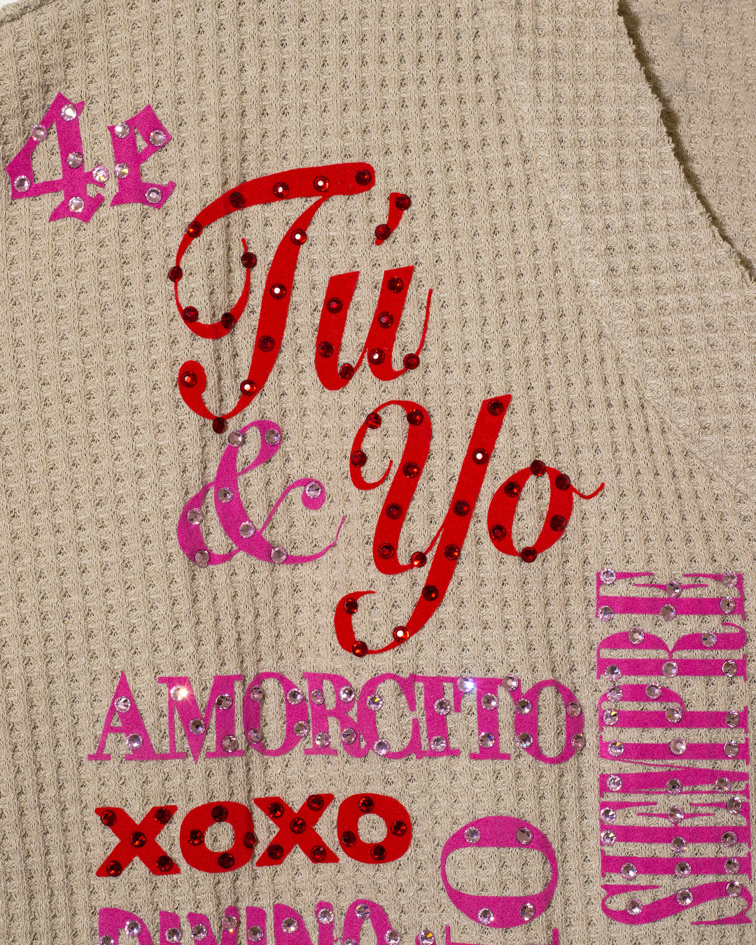Knitted top khaki frases