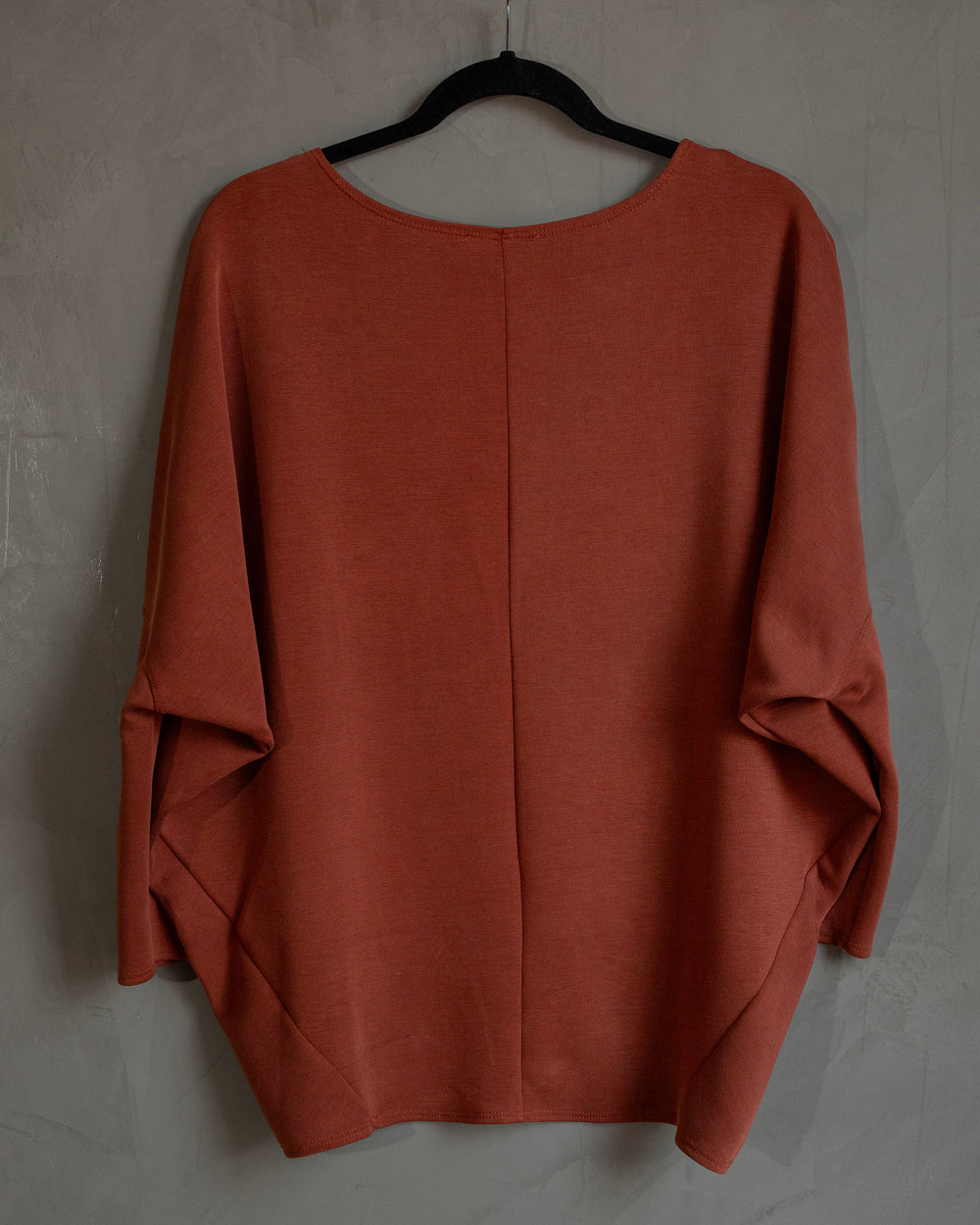 Blusa terracota Mamá con flores