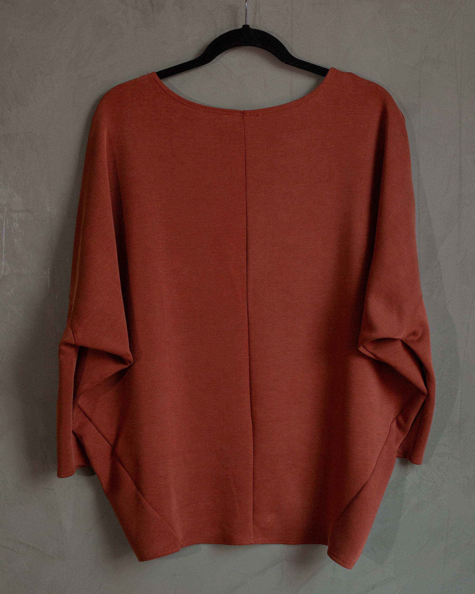 Blusa terracota Mamá con flores