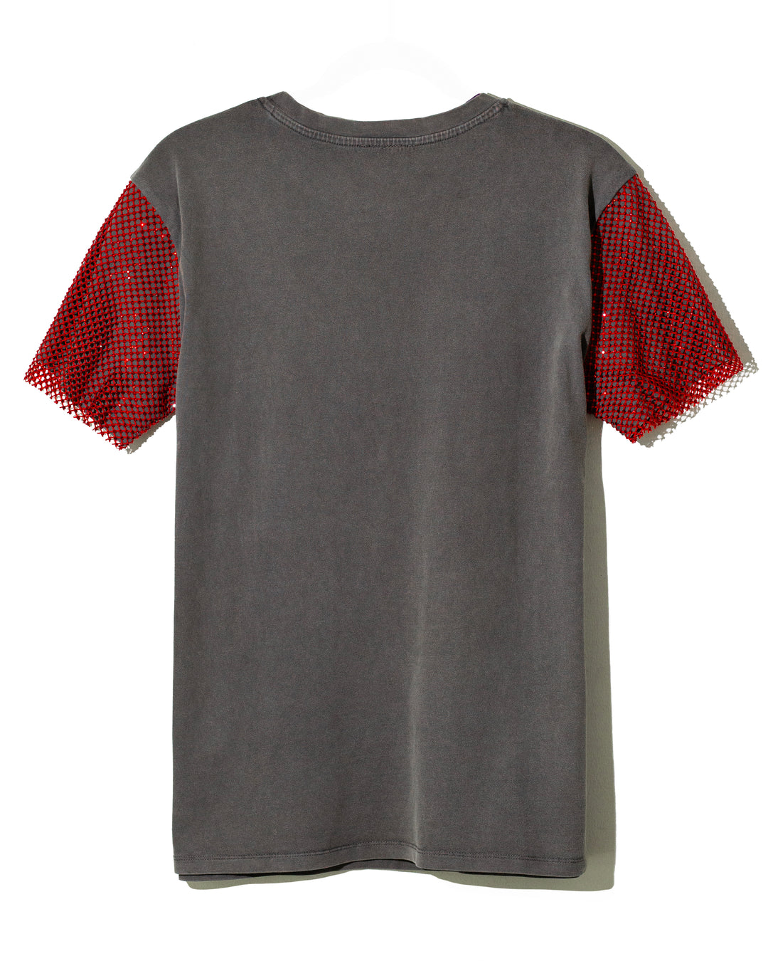 Ripped t shirt Me cuelgo hasta el molcajete con manga de cristal