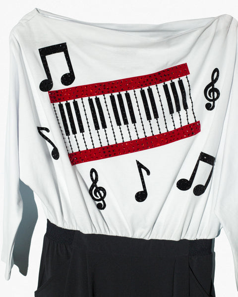 Jumpsuit de hombro caído