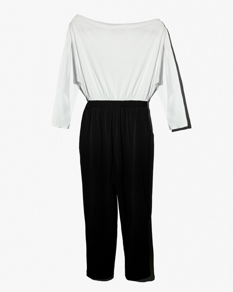 Jumpsuit de hombro caído