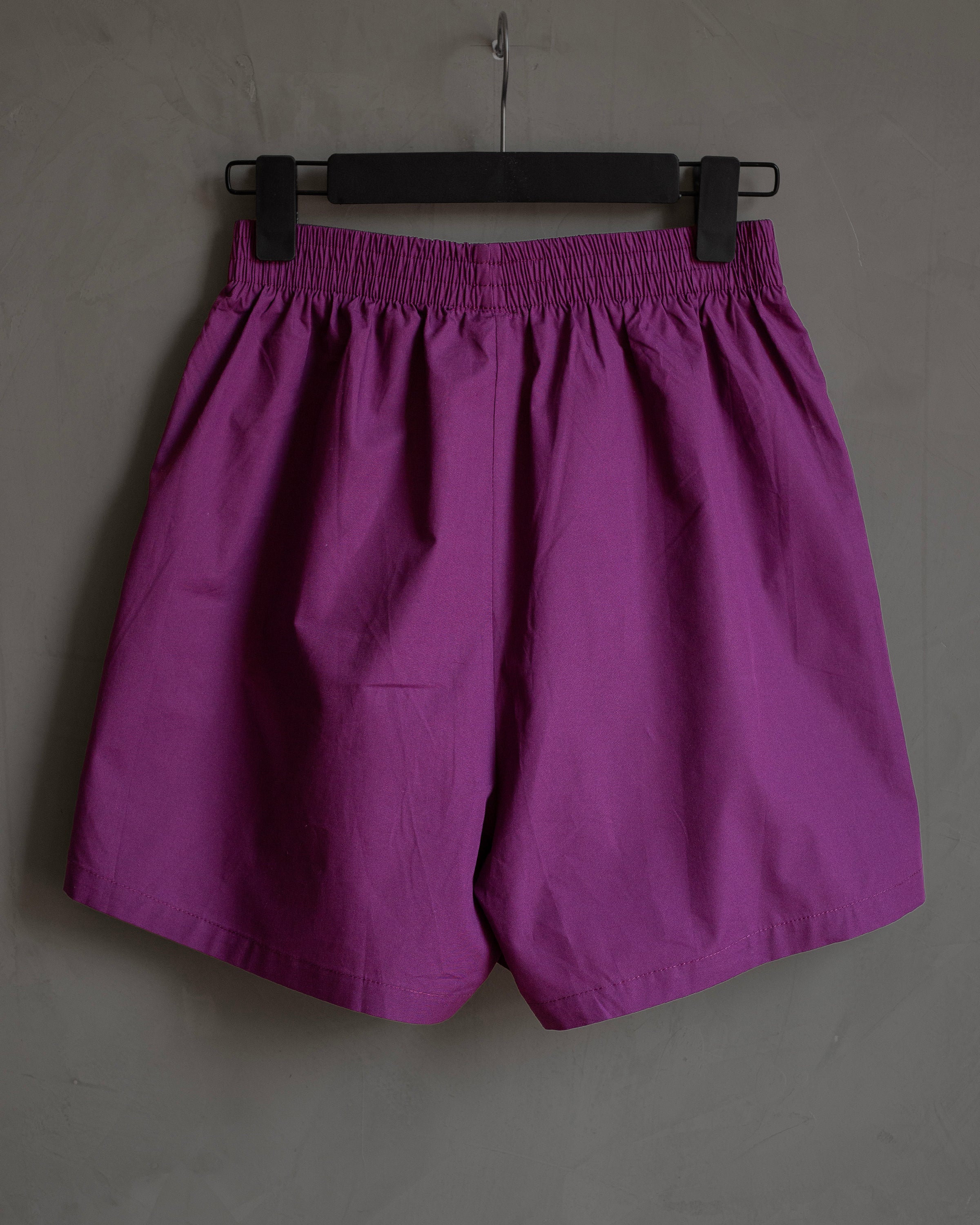 Short morado palmeras