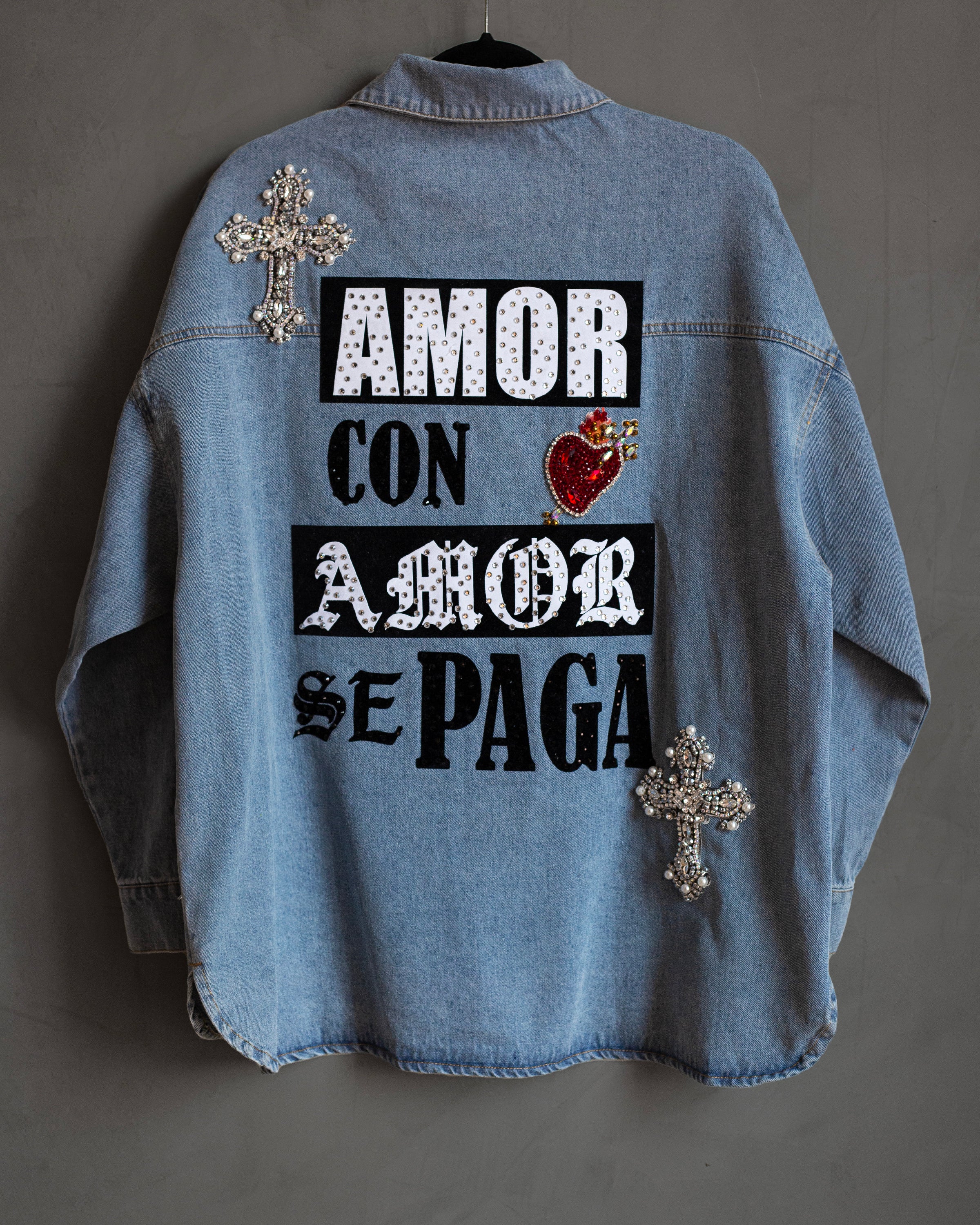 Sobrecamisa denim Amor con Amor se paga