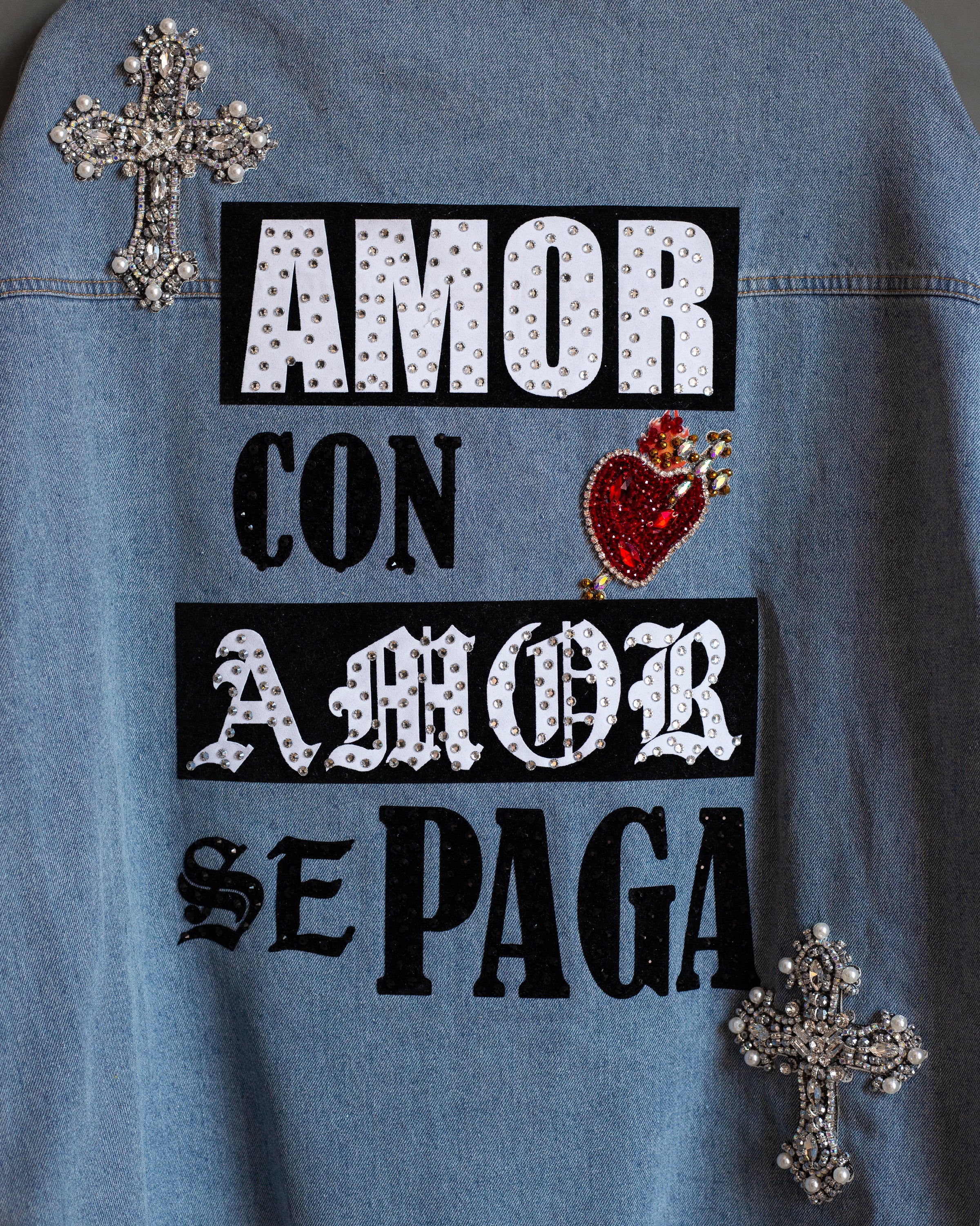 Sobrecamisa denim Amor con Amor se paga