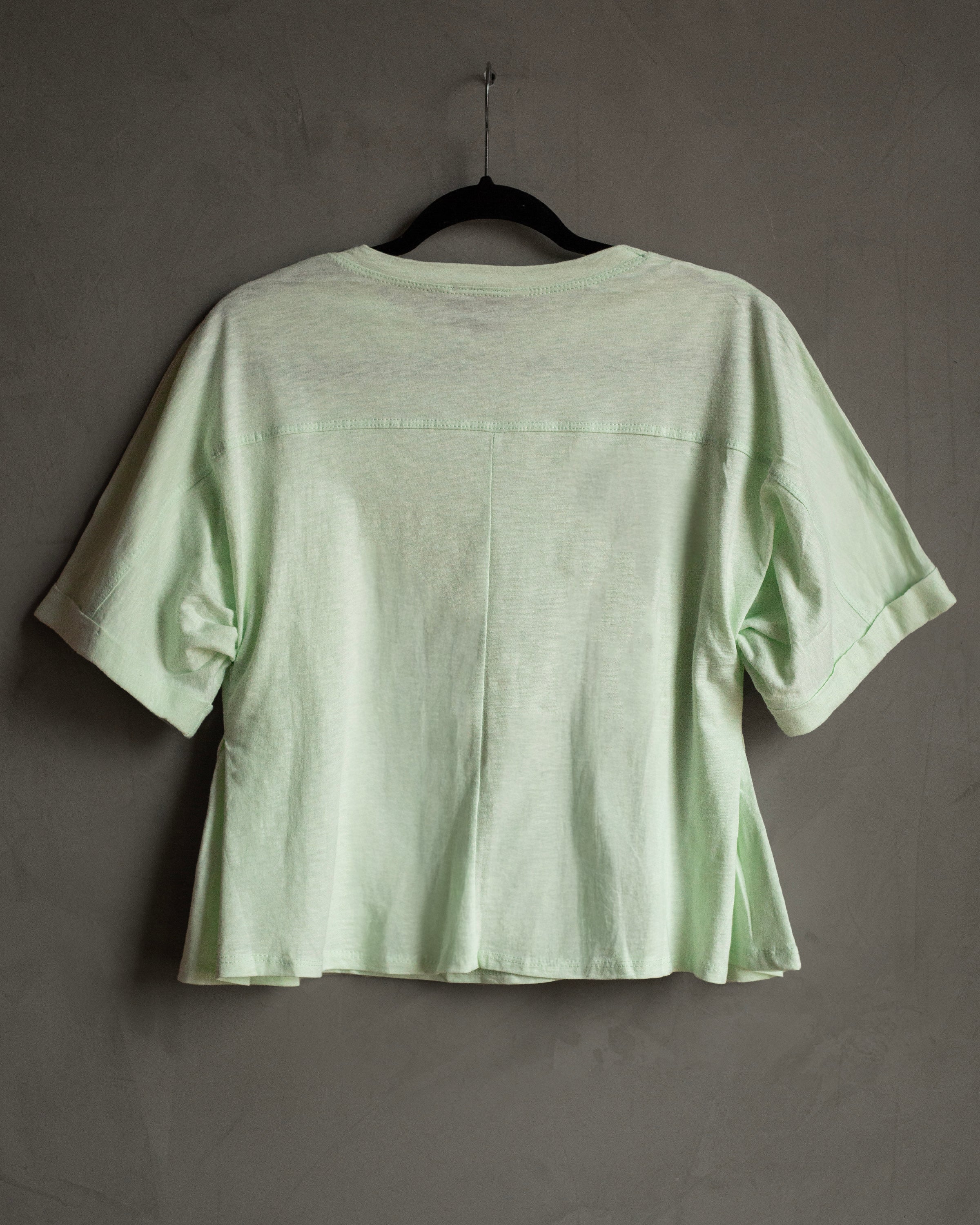 Blusa verde palmeras