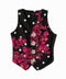 Polkadot Black Vest