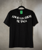 T shirt negra con cristales Amor con amor