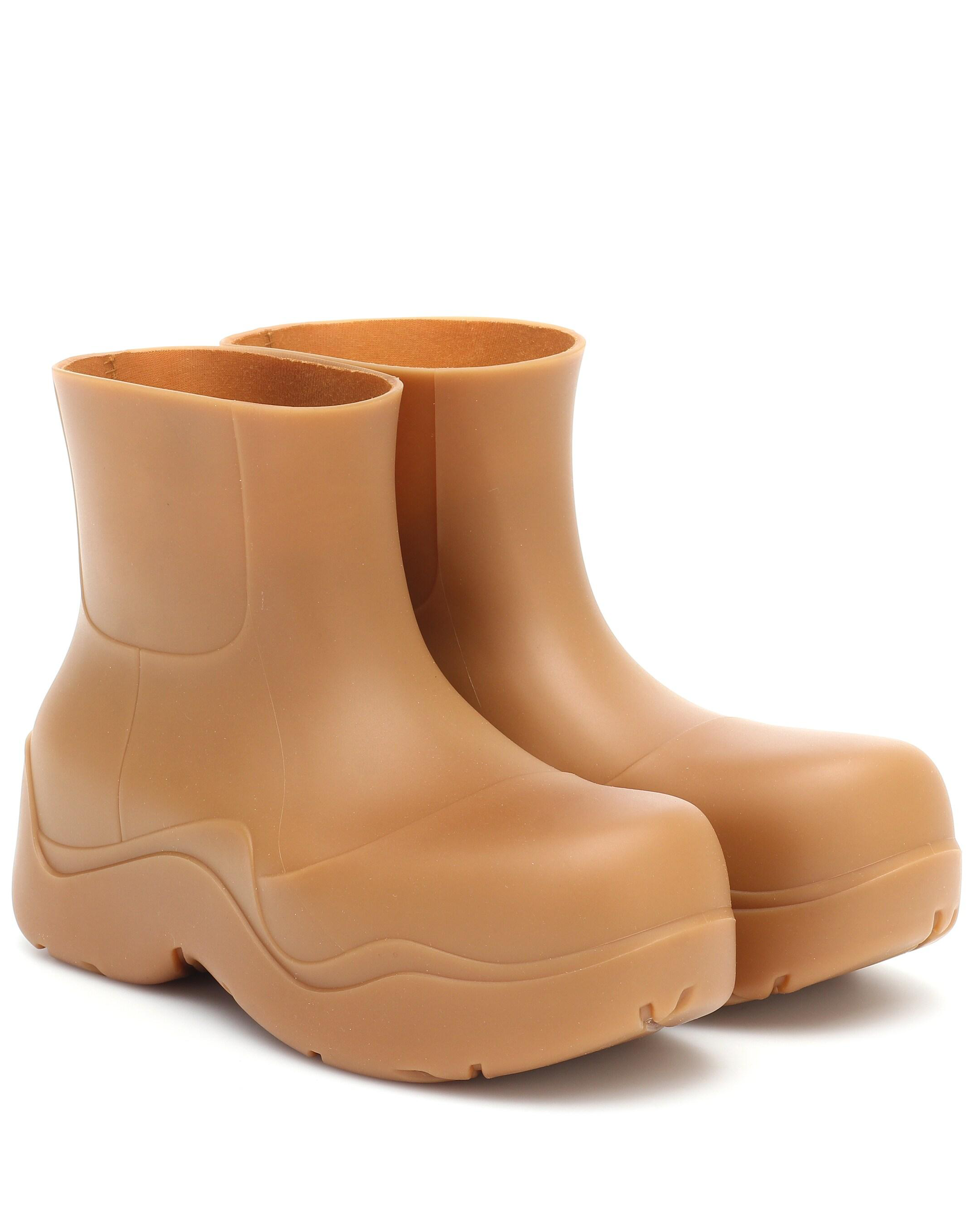 Bottega Veneta Brown Puddle Boots