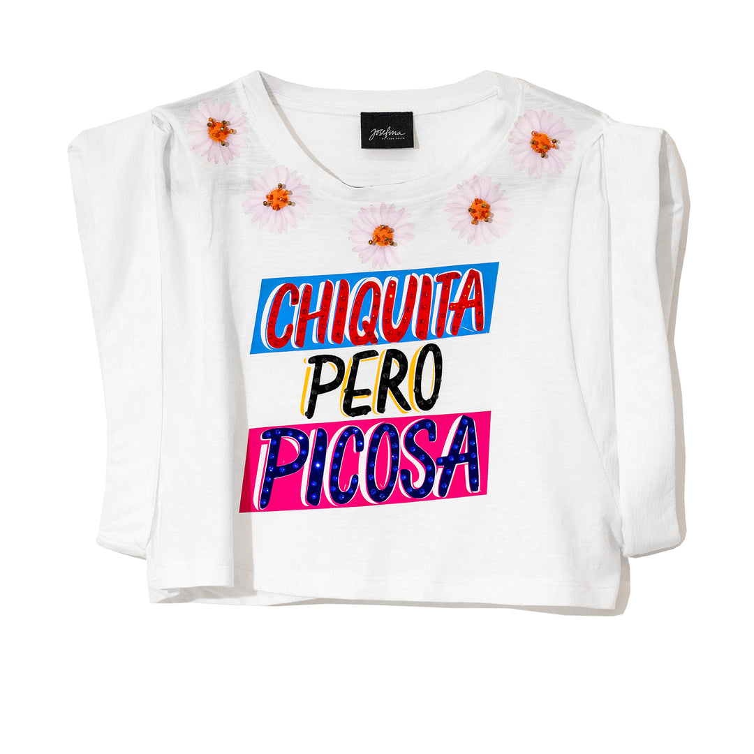 Crop top chiquita pero picosa