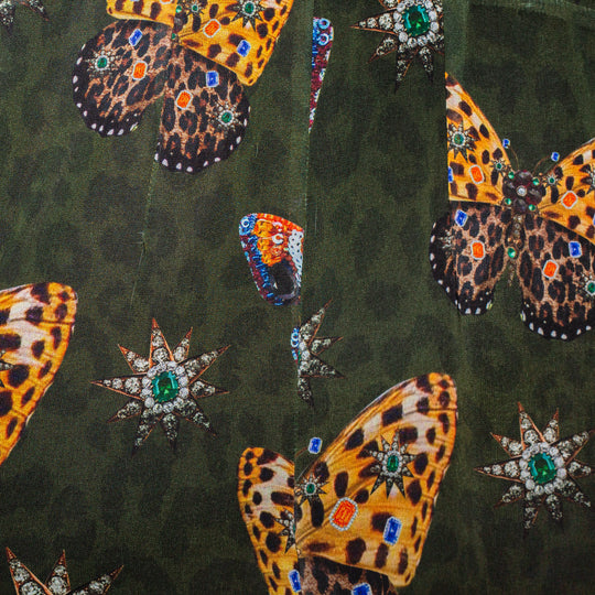 Romper verde Mariposas