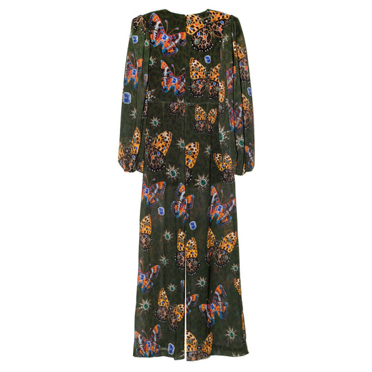 Romper verde Mariposas