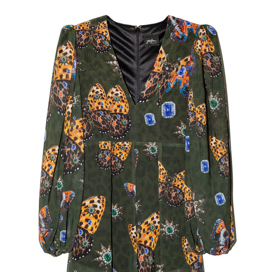 Romper verde Mariposas