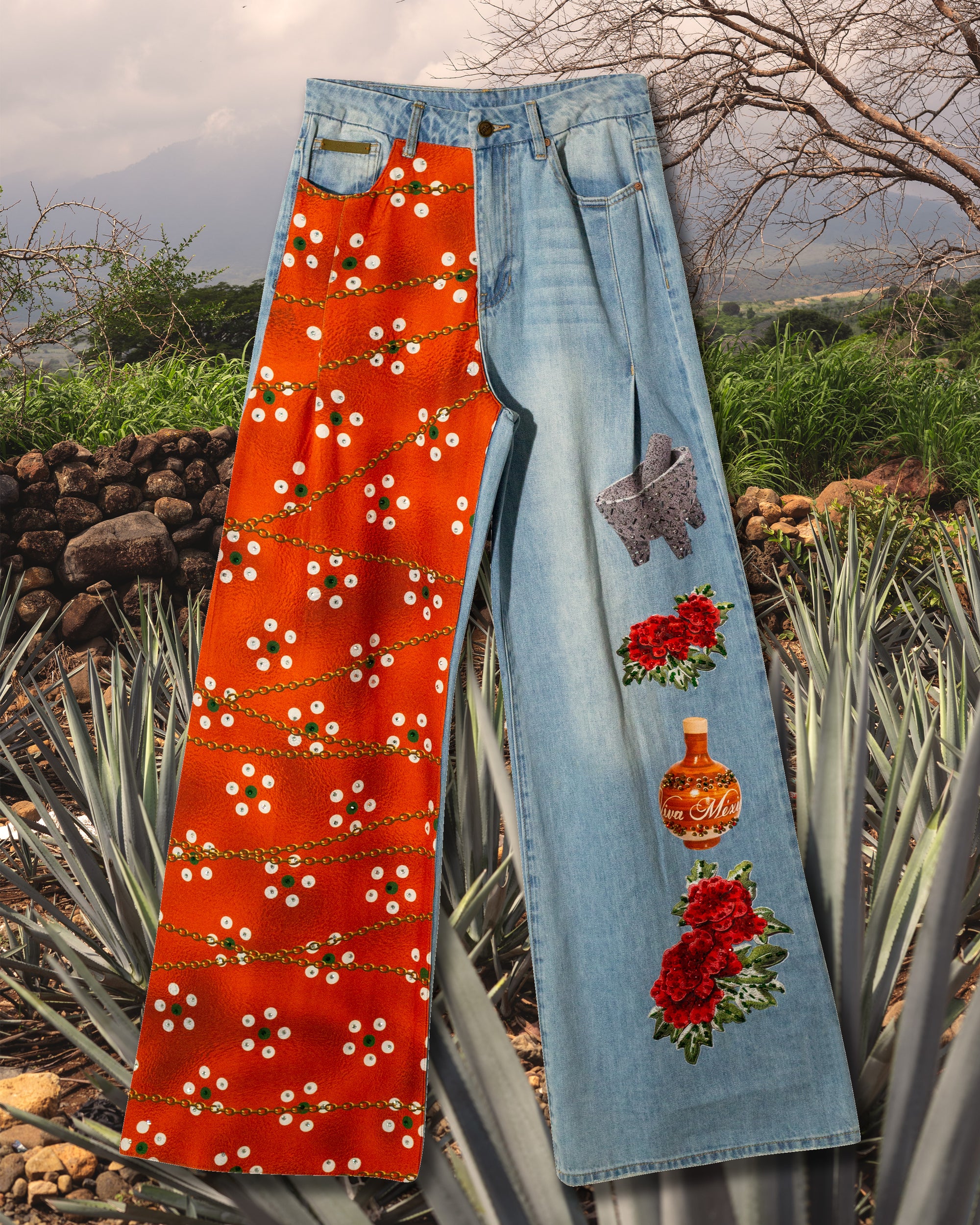 Boyfriend jeans jarritos