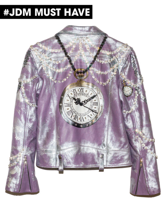 Biker jacket metálica relojes