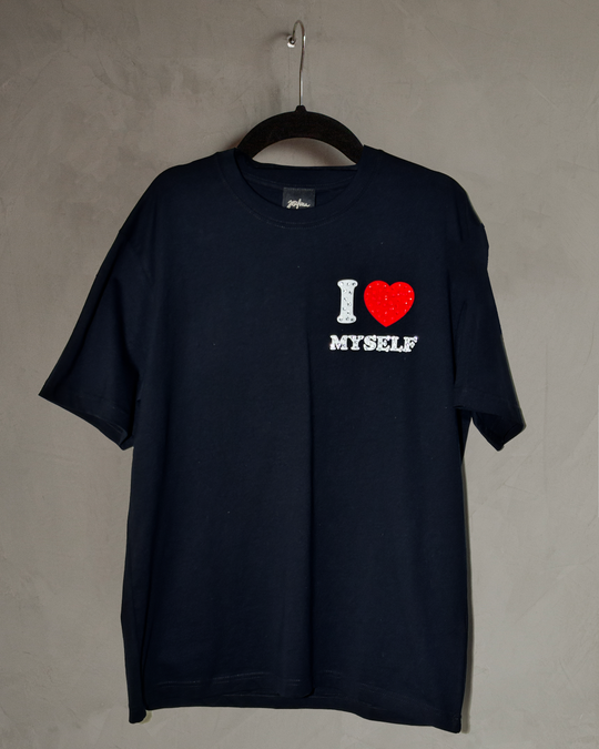 T shirt negra I love Myself