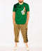 El Gallo tee verde-bandana style