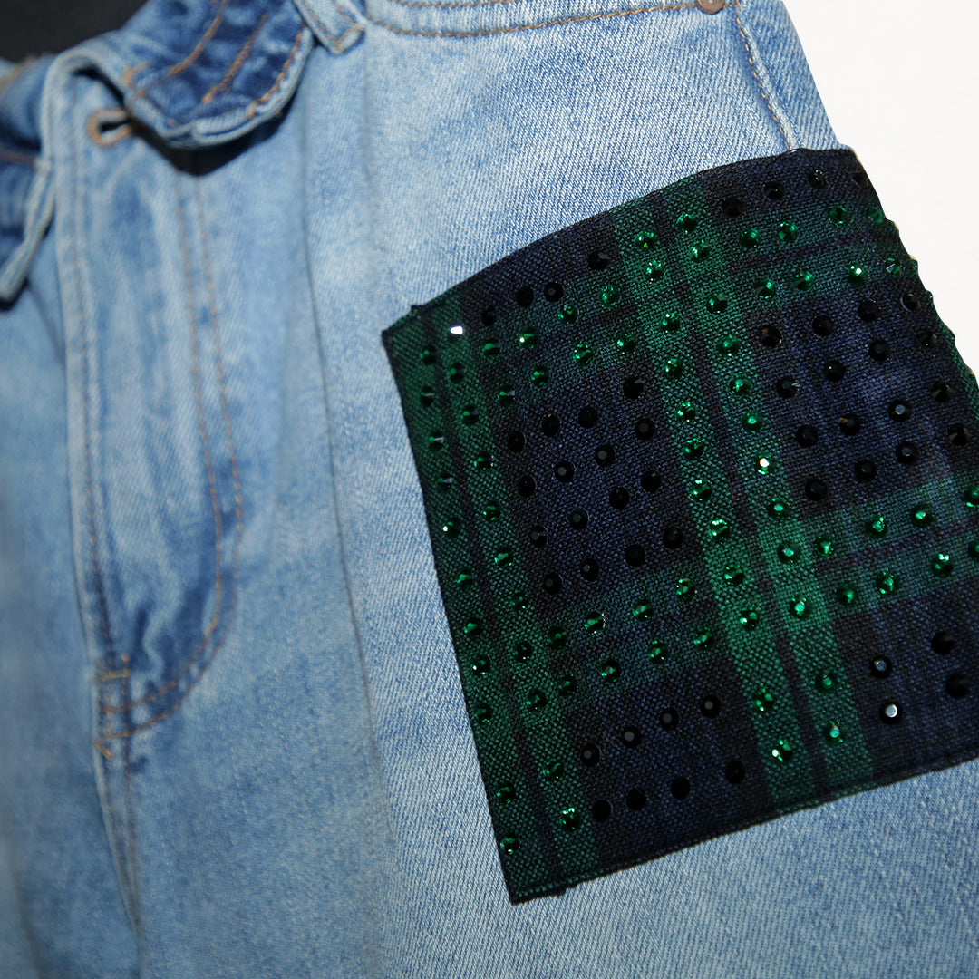 Unbottuned Jeans con parches