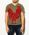 Playera militar Gallo velvet
