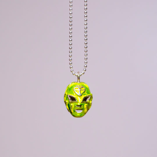 Collar mascara Lucha Libre verde VSA Designs