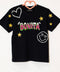 T shirt negra bonita kids