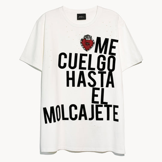 RIPPED TEE ME CUELGO HASTA EL MOLCAJETE "CORAZÓN"