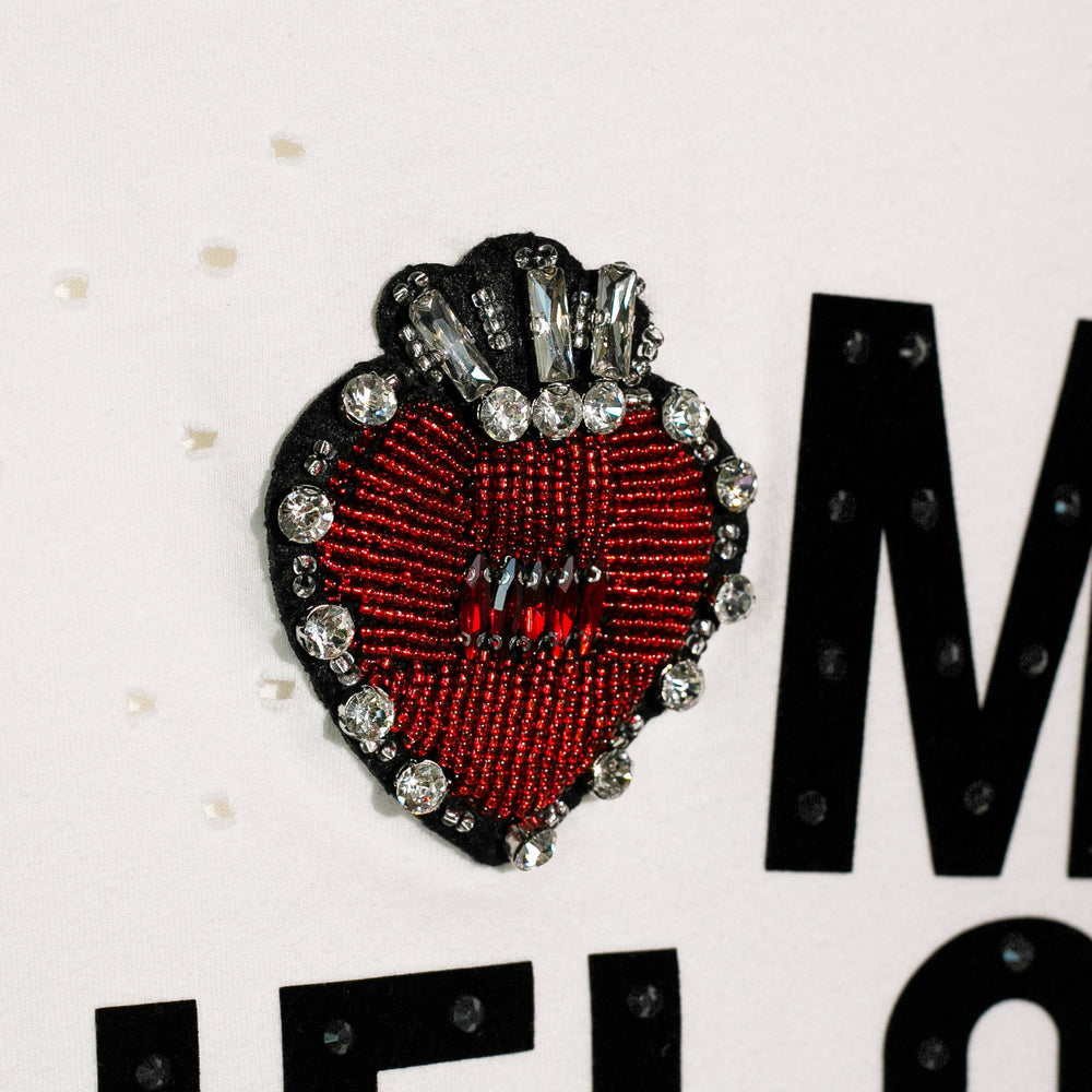 RIPPED TEE ME CUELGO HASTA EL MOLCAJETE "CORAZÓN"