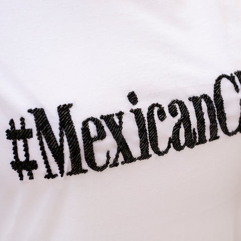 Tee blanca #MexicanChic