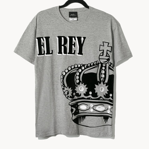 PLAYERA GRIS "EL REY"