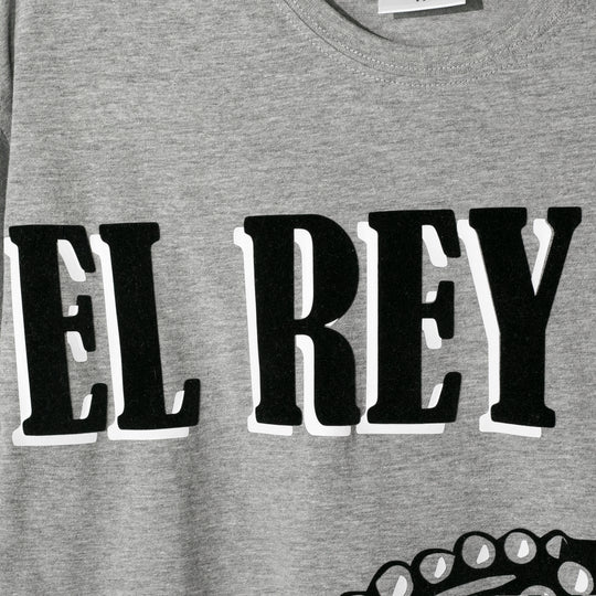 PLAYERA GRIS "EL REY"