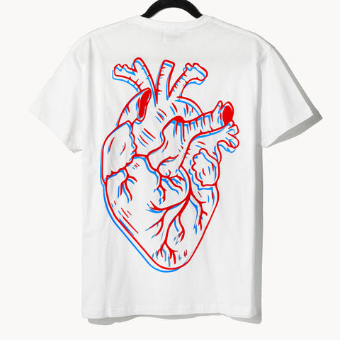 PLAYERA BLANCA AMORCITO CORAZÓN