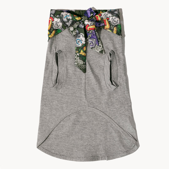 TSHIRT GRIS MEXICANÍSIMO CON BANDANA